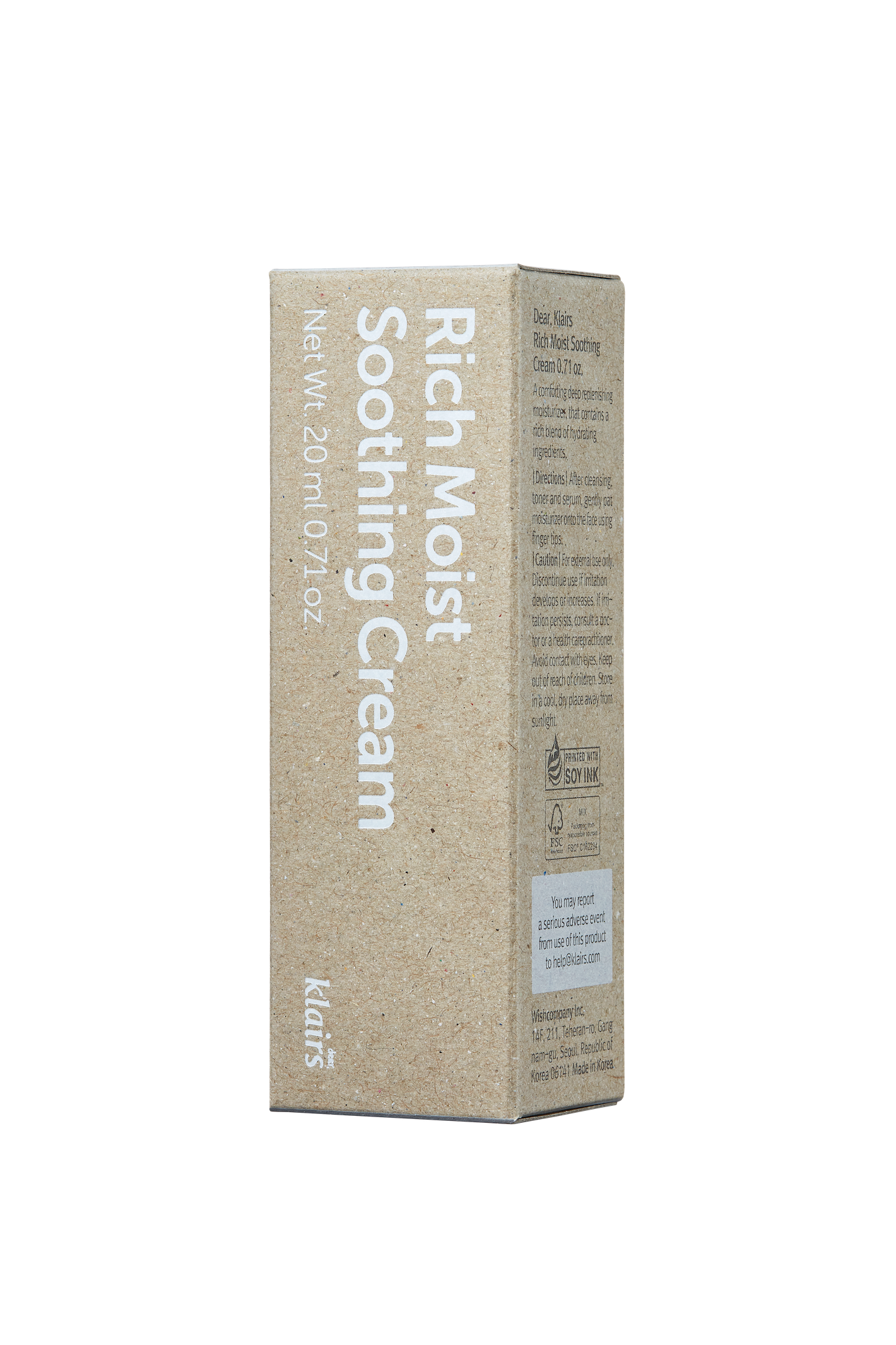 Rich Moist Soothing Cream 20ml