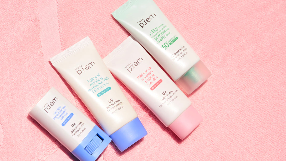 Four new sunscreen products from Make P:rem are here!