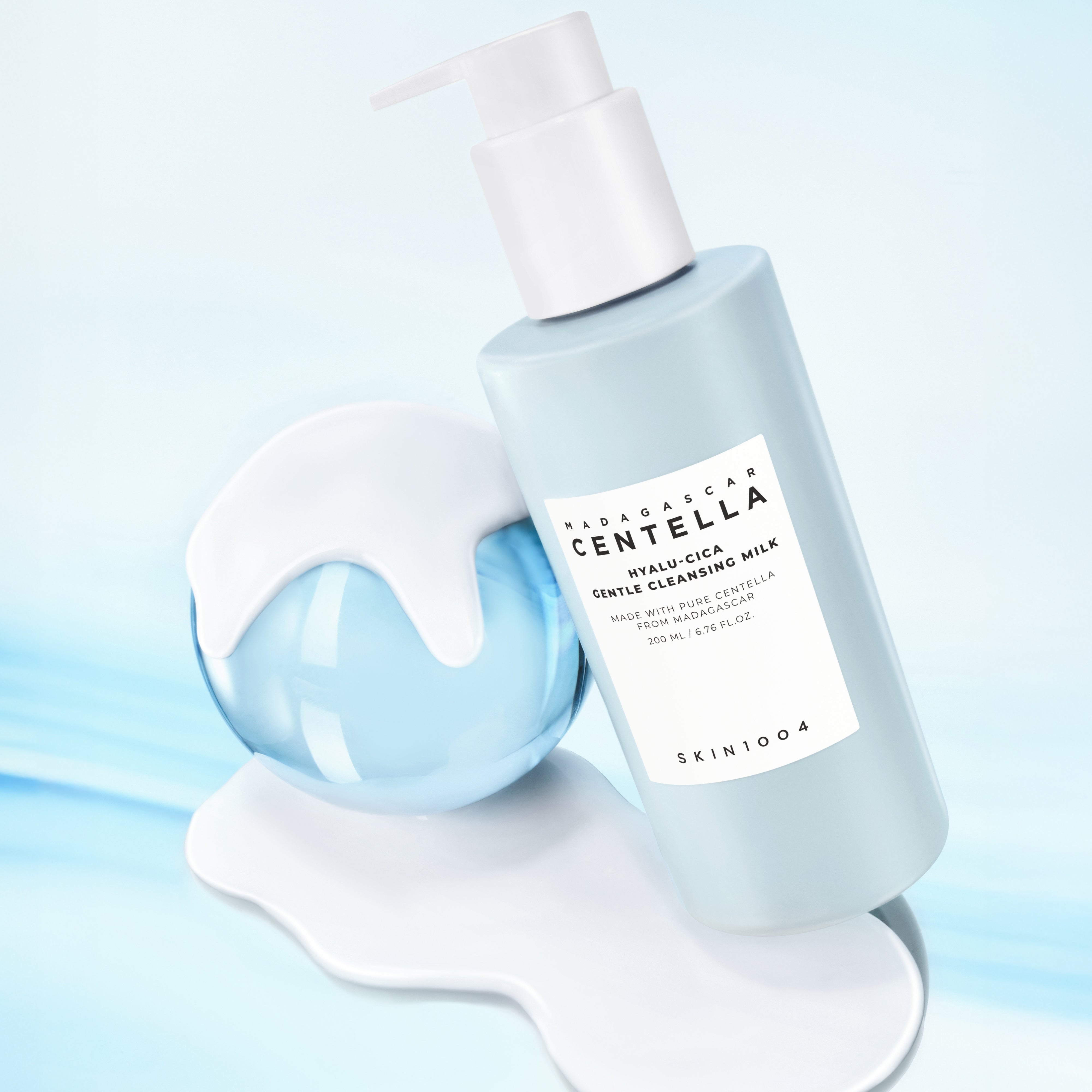 Madagascar Centella Hyalu-Cica Gentle Cleansing Milk 200ml