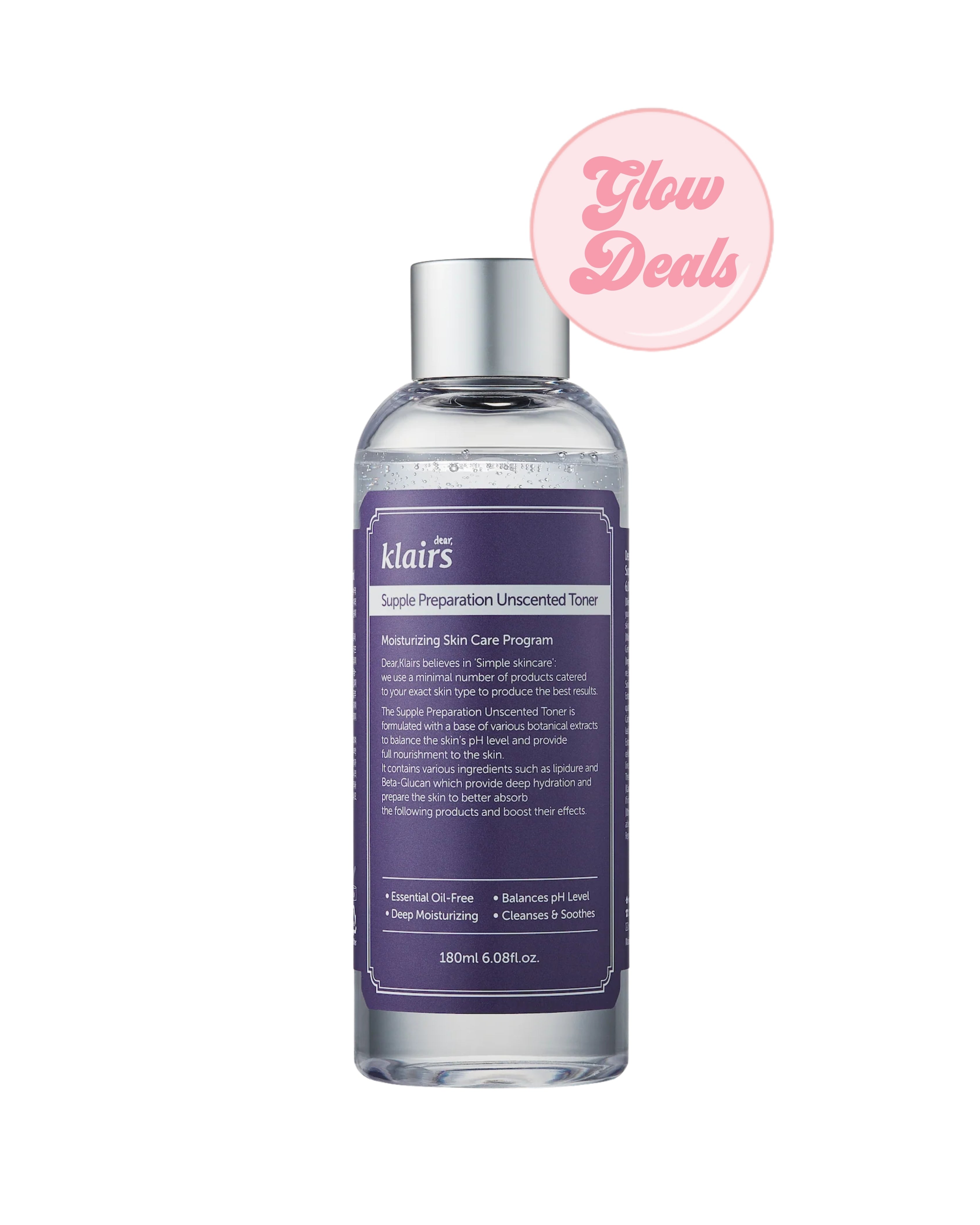 Supple Preparation Unscented Toner 180ml