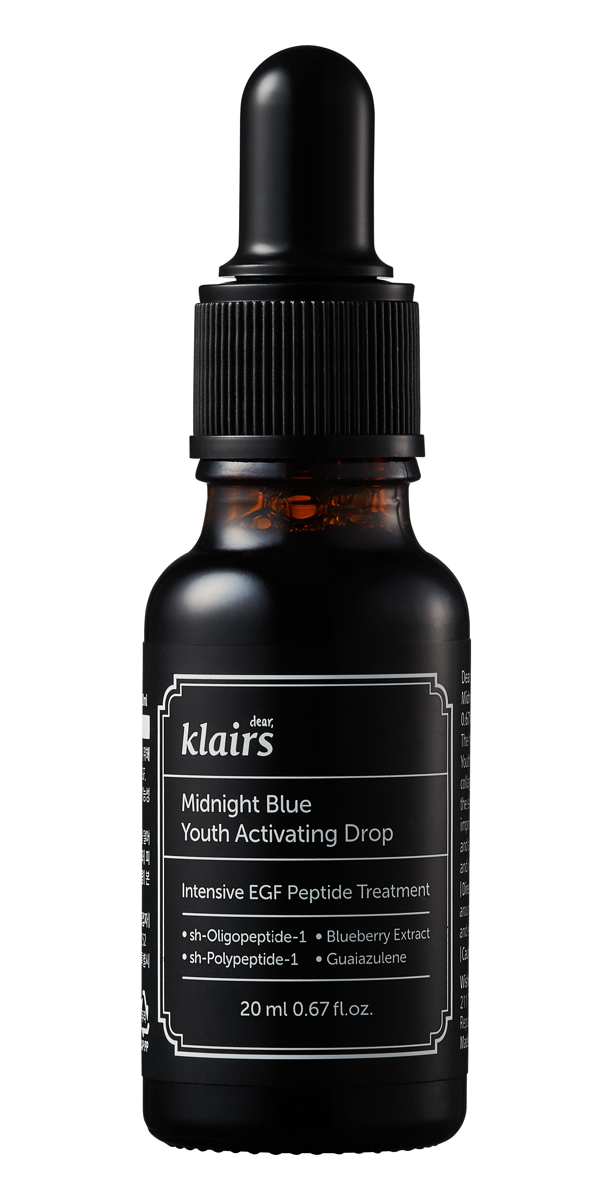 Midnight blue youth activating drop