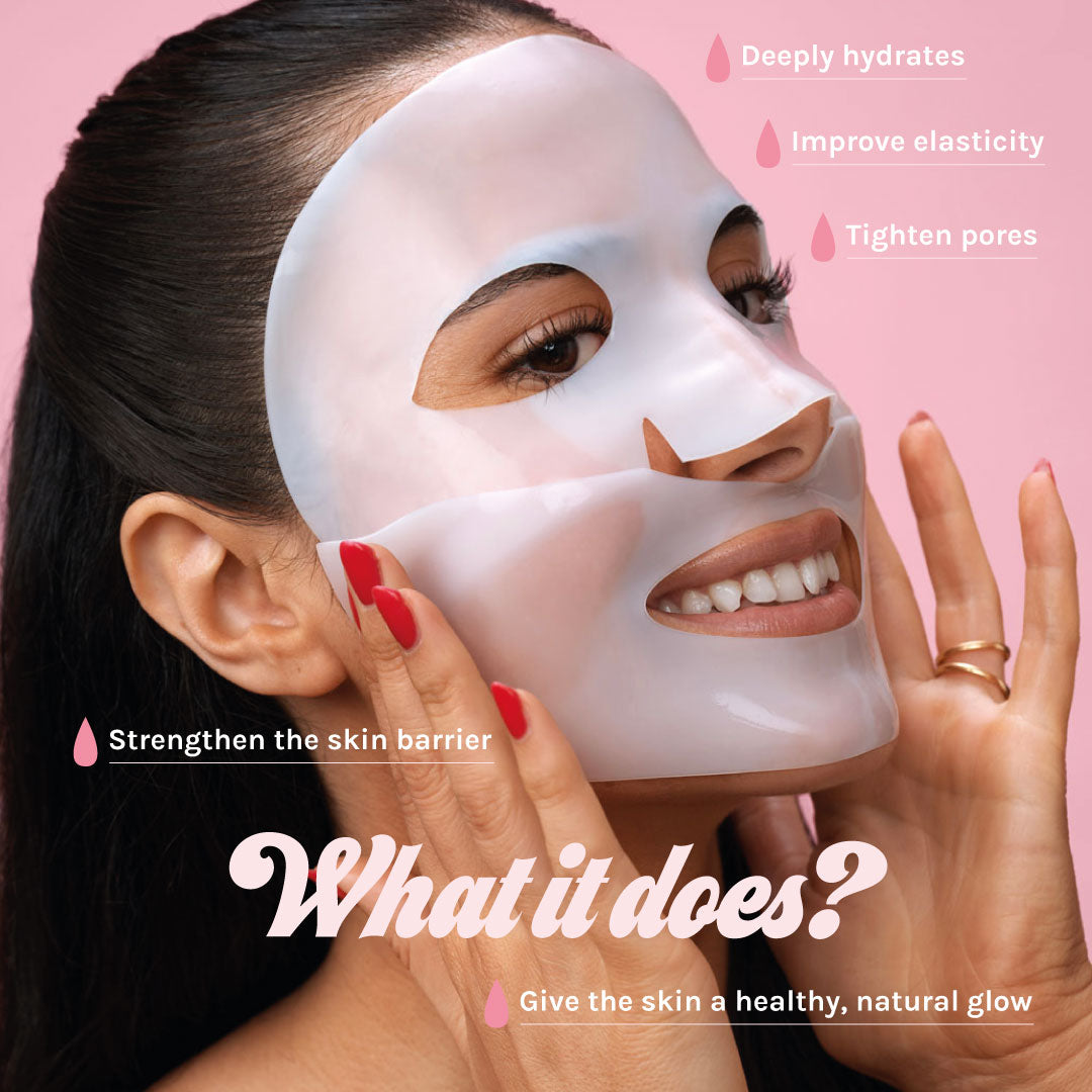 Glow and Plump Glass Skin Hydrogel Mask