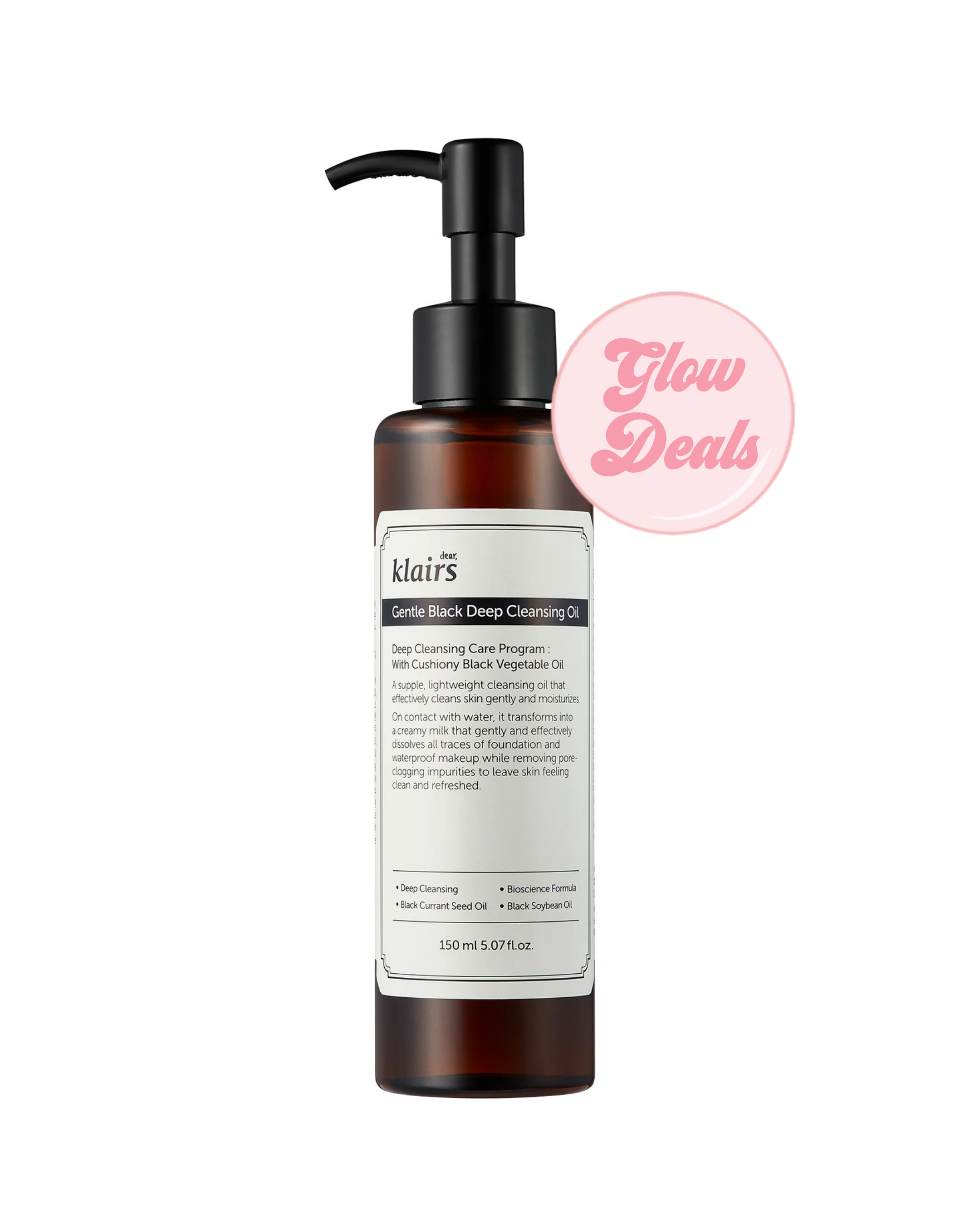 Gentle Black Deep Cleansing Oil