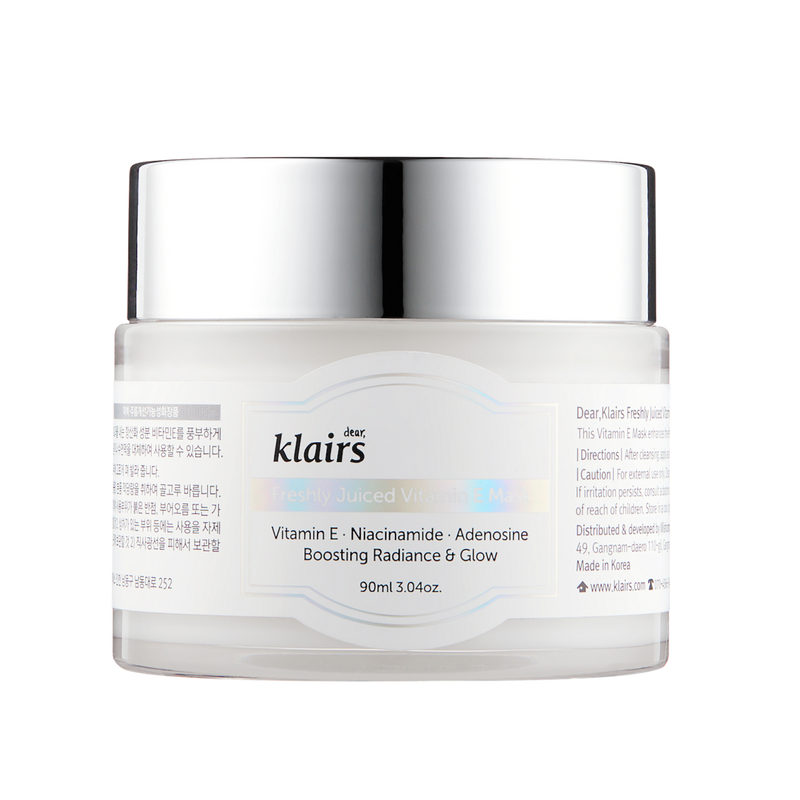 Vitamin E mask freshly juiced